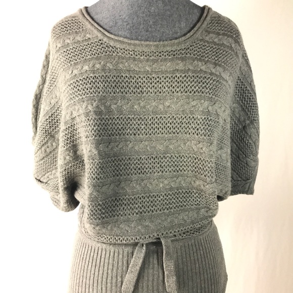 BB Dakota Women's Size S Gray Knit w/ Wool/Angora - Picture 3 of 8